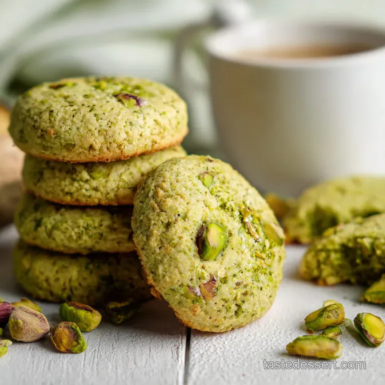Soft Chewy Pistachio Cookies Recipe