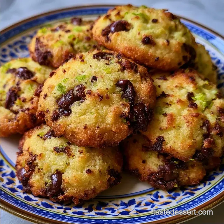 Zucchini Chocolate Chip Cookies: Bakery Style