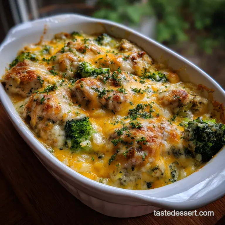 Chicken Broccoli Casserole Recipe: the Ultimate Comfort Food presentation