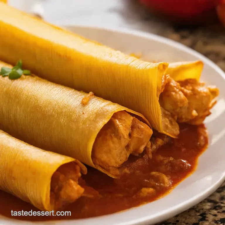 Chicken Tamales: A Flavor Fiesta! presentation