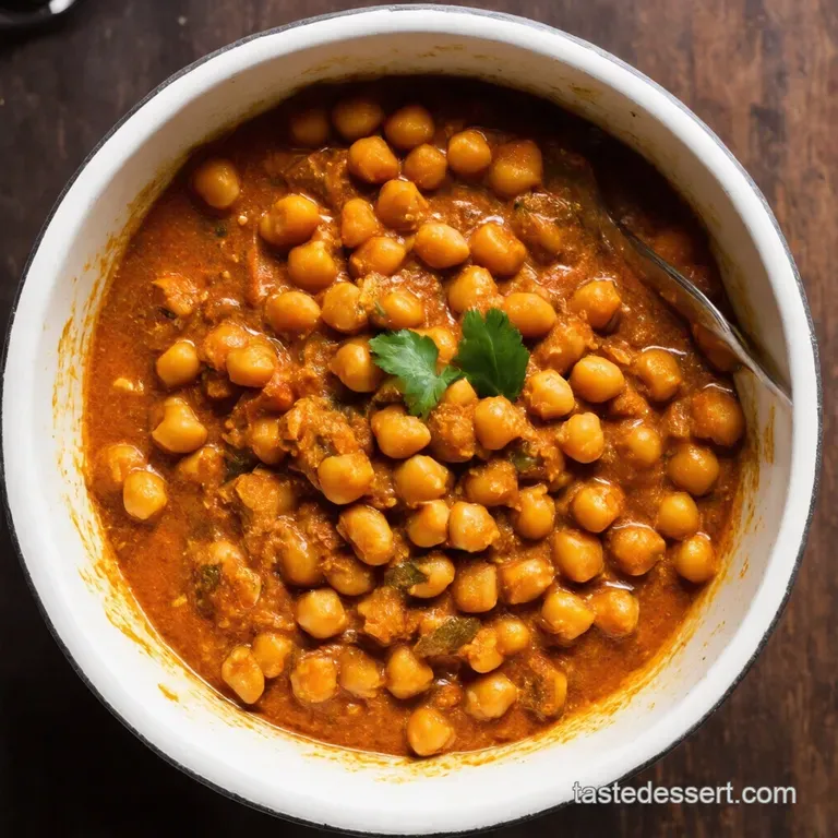 Chickpea Curry Charm Effortless Chana Masala That Delivers presentation