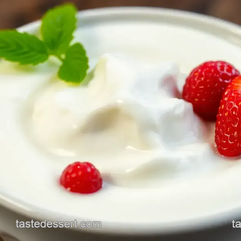 Chill Goat Cheese Dreamy Dessert