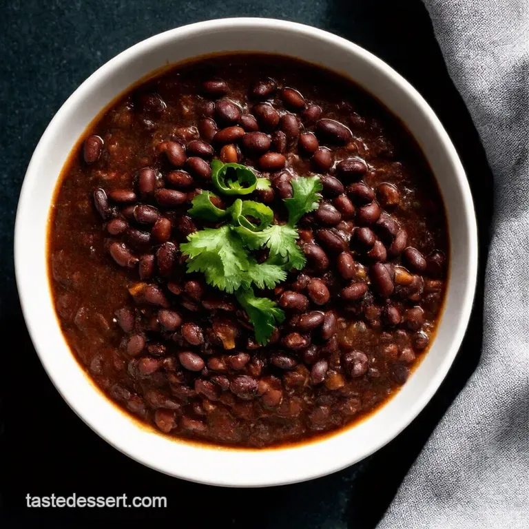 Chipotle Black Beans Kicked Up a Notch