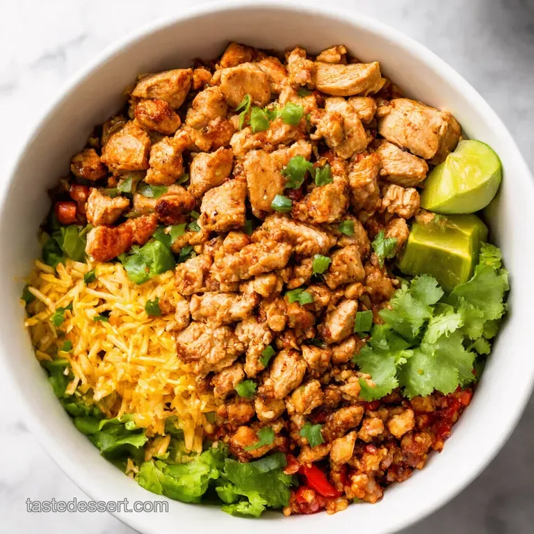 Chipotle Chicken Your AtHome Burrito Bowl Hero