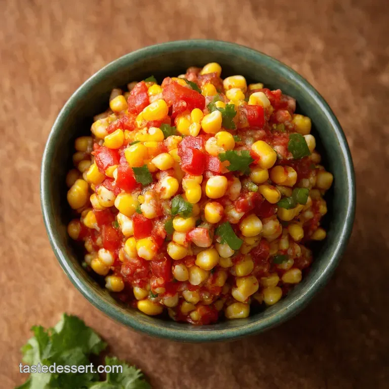 Chipotle Corn Salsa the Ultimate Copycat Recipe presentation