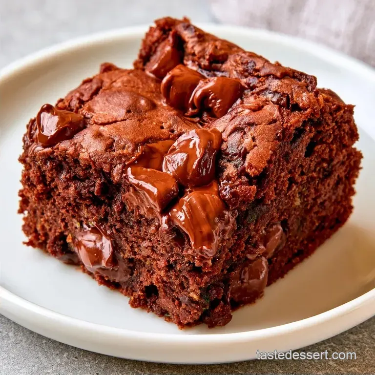 Healthy Chocolate Chip Zucchini Cake