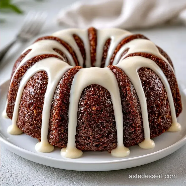 Rich Chocolate Cream Cheese Bundt Cake
