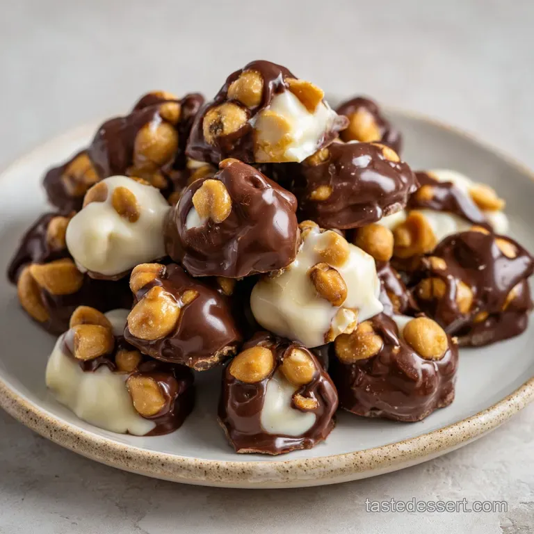 Chocolate Peanut Clusters: Failure-Proof Slow Cooker