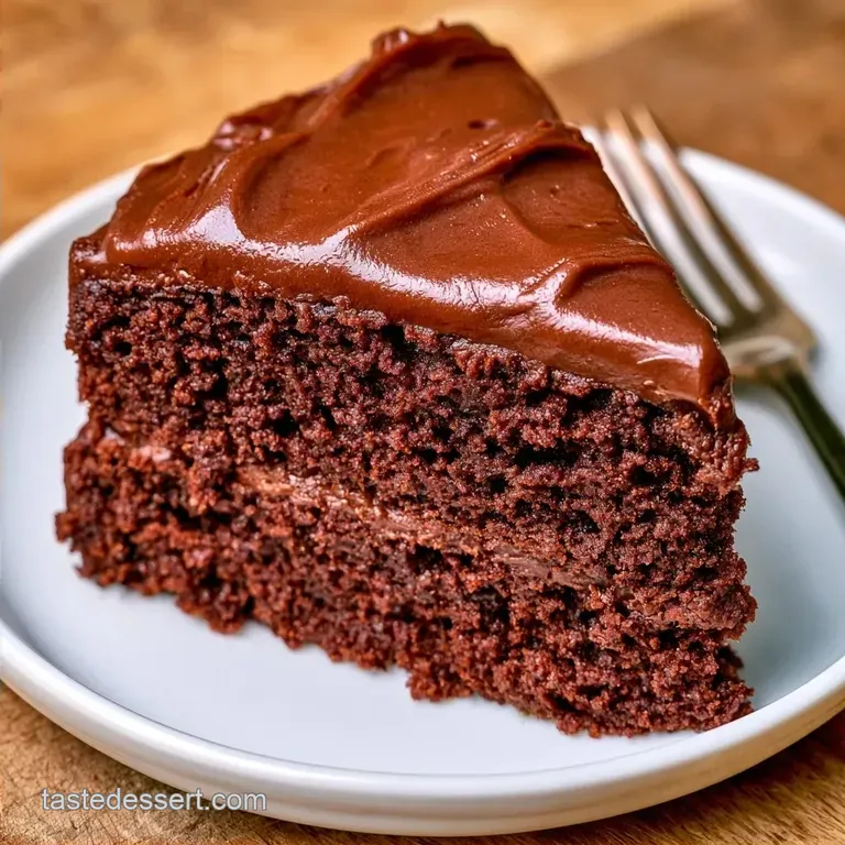 Moist Chocolate Sour Cream Zucchini Cake