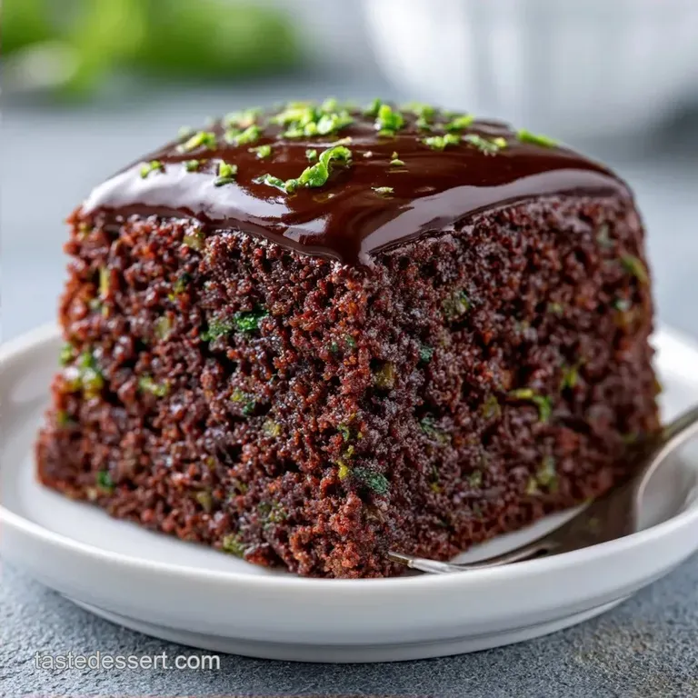 Moist Chocolate Zucchini Cake