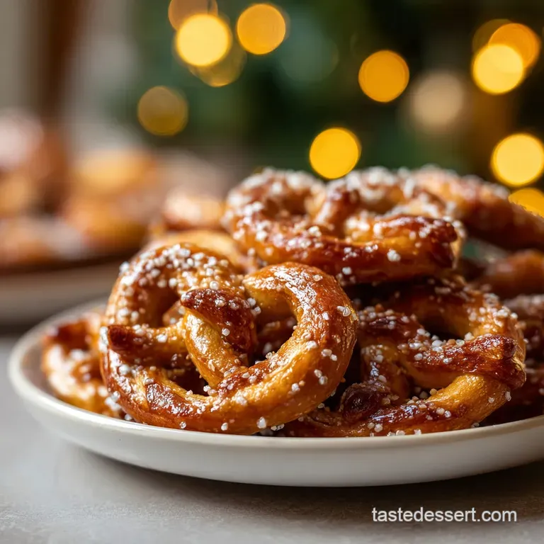 Christmas Pretzel Hugs Recipe