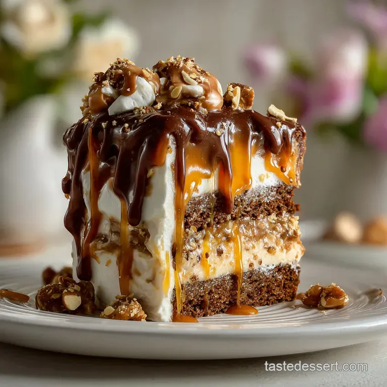 Christmas Toffee Crunch Cake Recipe