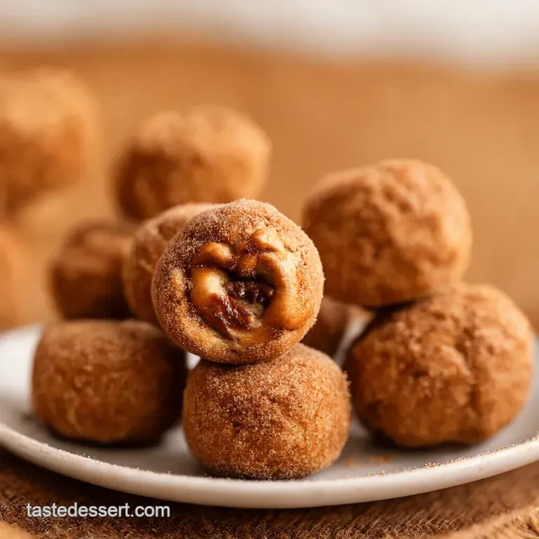 Cinnamon Bliss Bites Sweet Salty Pretzel Perfection presentation