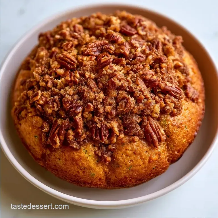 Baked Cinnamon Sugar Zucchini Coffee Cake