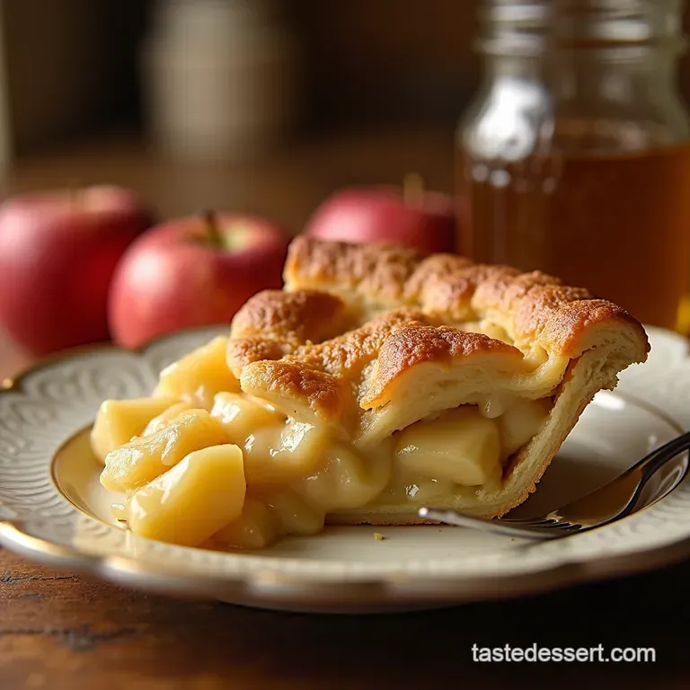The Cornerstone of Comfort Classic Allbutter Apple Pie presentation