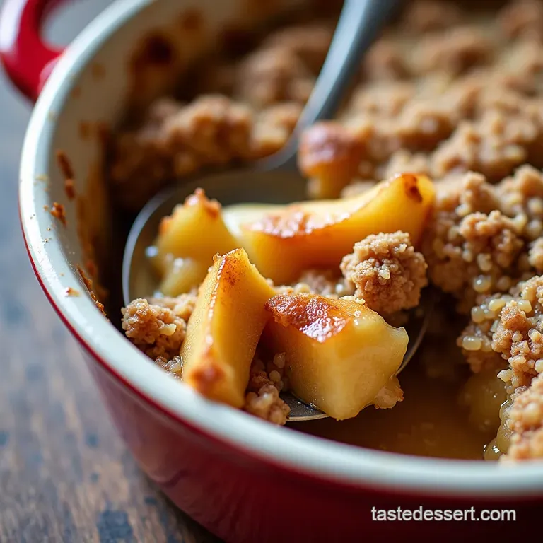 The Proper Job Classic Apple Crisp Comfort in a Casserole Dish