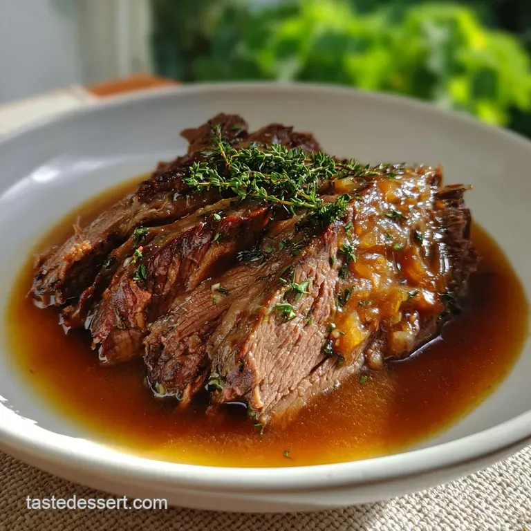 Au Jus: The Butchers Secret Clarified Beef Sauce