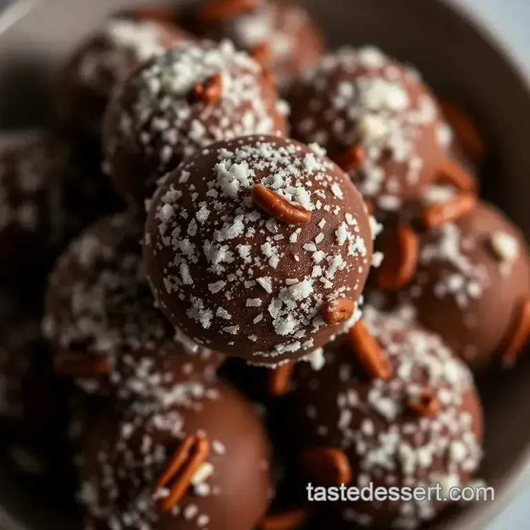 Classic Bourbon Balls presentation