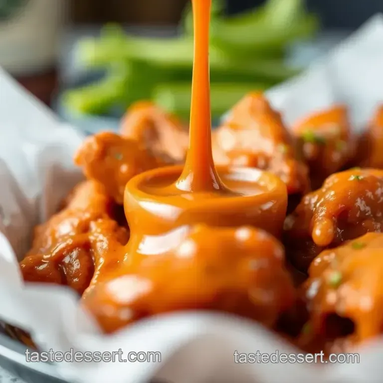 Classic Buffalo Wing Sauce presentation