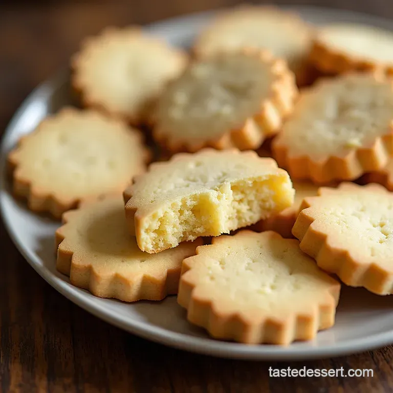 Best Ever Buttery Shortbread Cookies Recipe Simple Crisp Classic Scottish Shortbread The ThreeIngredient Marvel