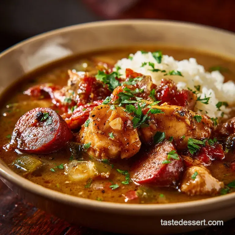 New Orleans Gumbo: Classic Chicken and Andouille Recipe