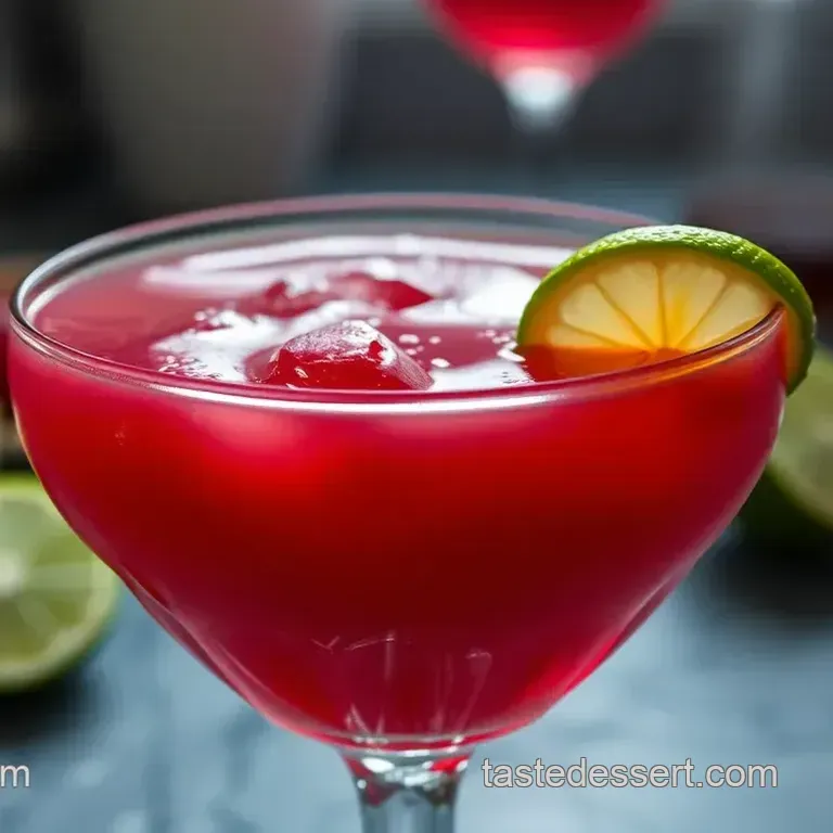 Classic Cosmopolitan Cocktail: A Timeless Elegance