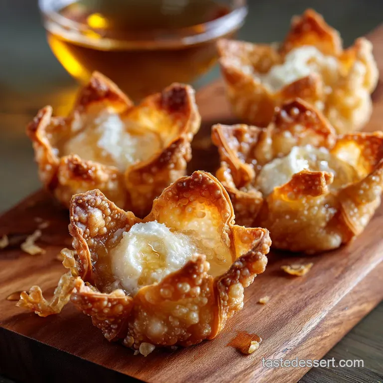 Crab Rangoons Crisp Creamy Classic Takeaway Favourite Made Easy presentation