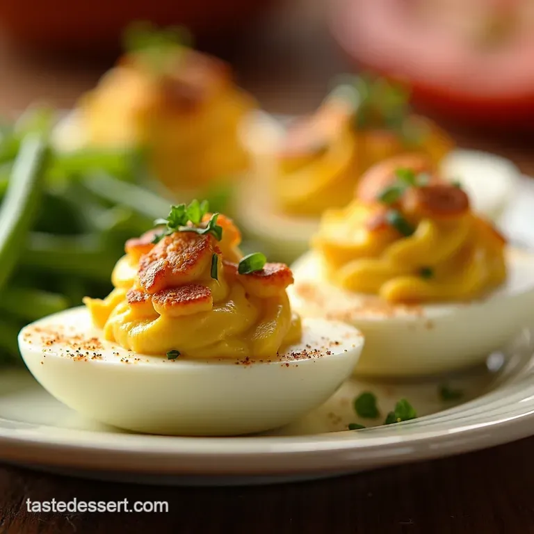 Classic Deviled Eggs Easy Peasy Lemon Squeezy presentation