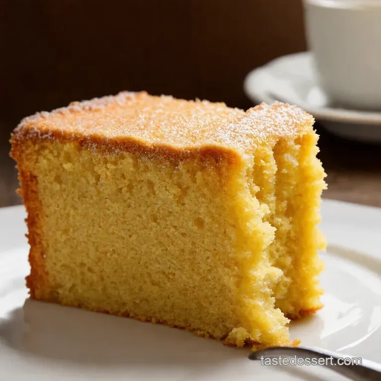 Classic Flannel Cake Hot Milk Sponge Cake