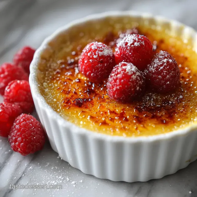 Classic French Cr&egrave;me Br&ucirc;l&eacute;e Recipe: Velvety Custard