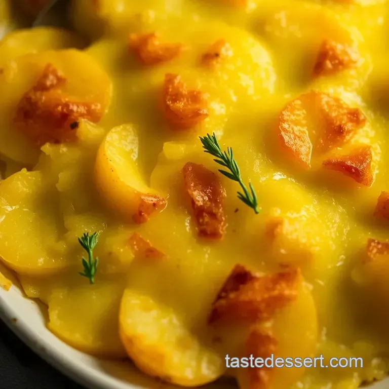 Classic Martha Stewart Scalloped Potatoes presentation