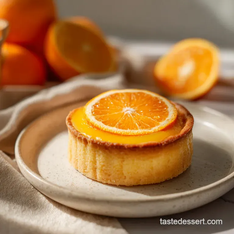 Classic Orange Tart: Buttery Crust