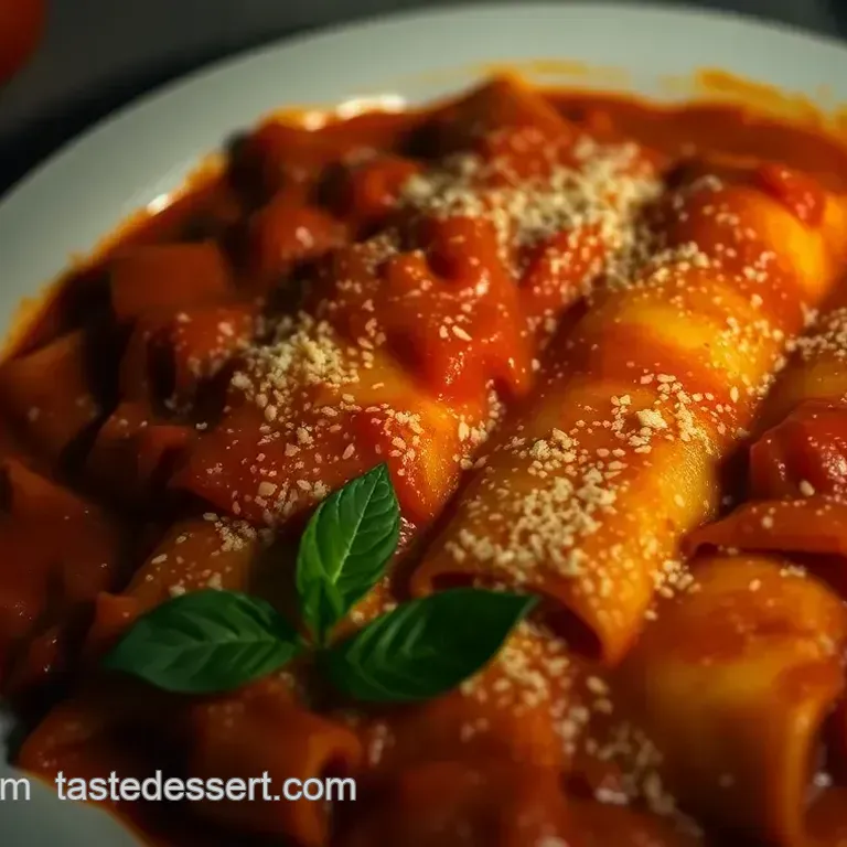 Classic Ricotta Manicotti Bake