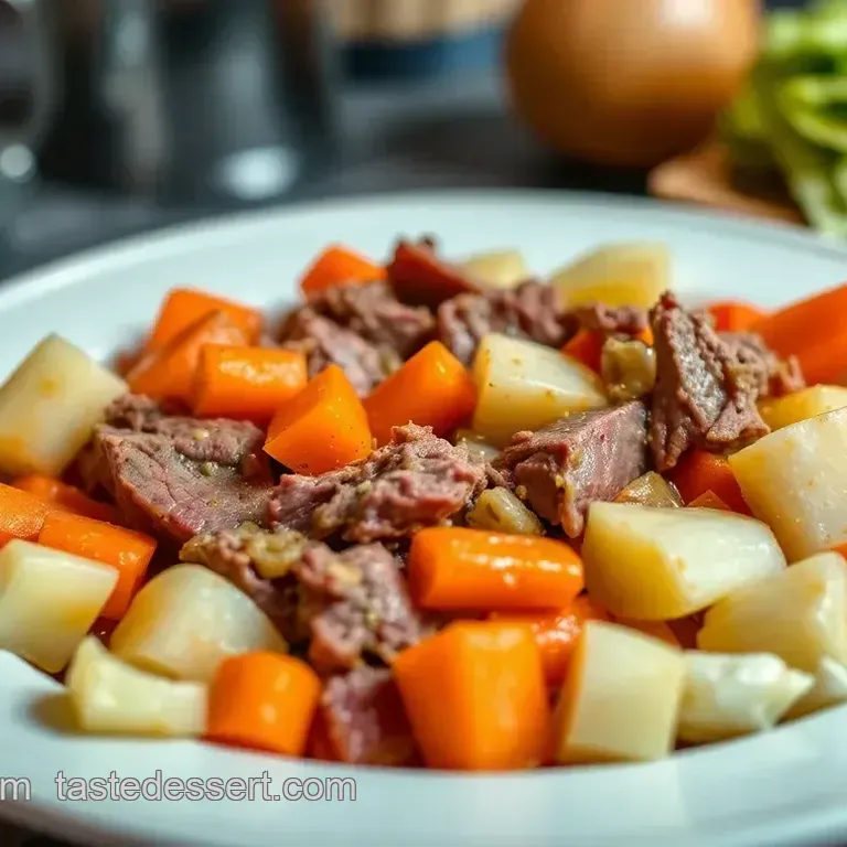 Classic Slow Cooker Corned Beef and Cabbage