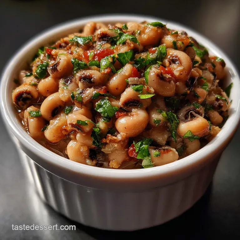 Black Eyed Peas: Slow Simmered Southern Style presentation