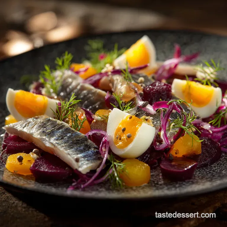 Pickled Herring: Classic Sweet and Sour Nordic Style
