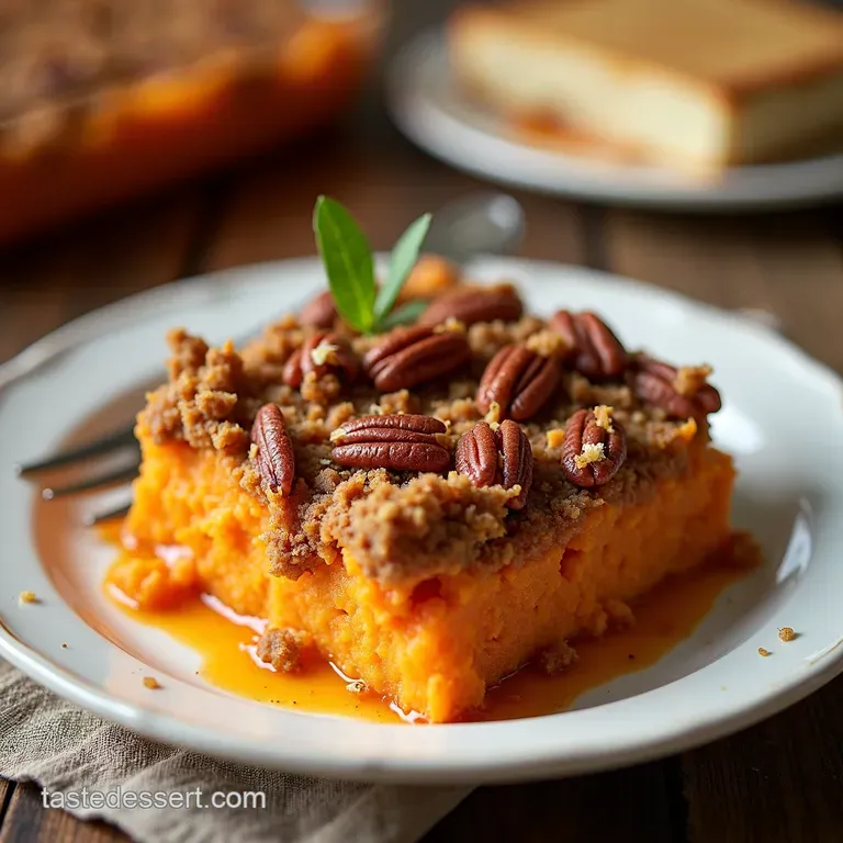 The Best OldFashioned Sweet Potato Casserole Recipe