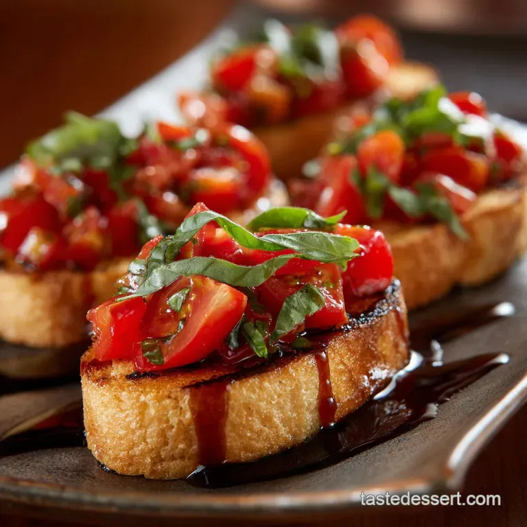 Bruschetta the Classic Tomato and Basil Recipe for Any Party presentation