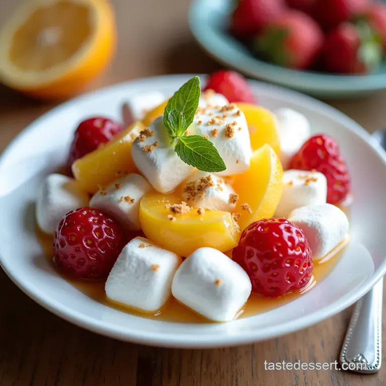 Cloud Nine Ambrosia A Marshmallow Fruit Salad Delight