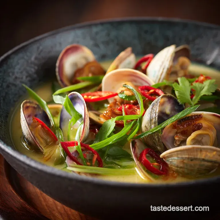 Coconut Broth Clams with Lemongrass: Easy 30-Minute Tom Kha Style Steamer