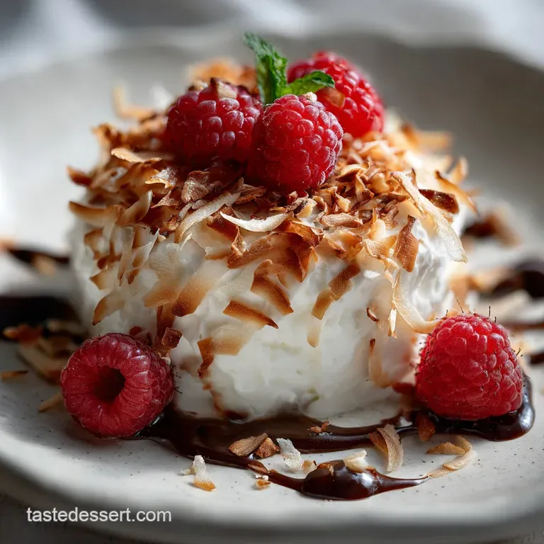 Coconut Cream Lush Layered Dessert