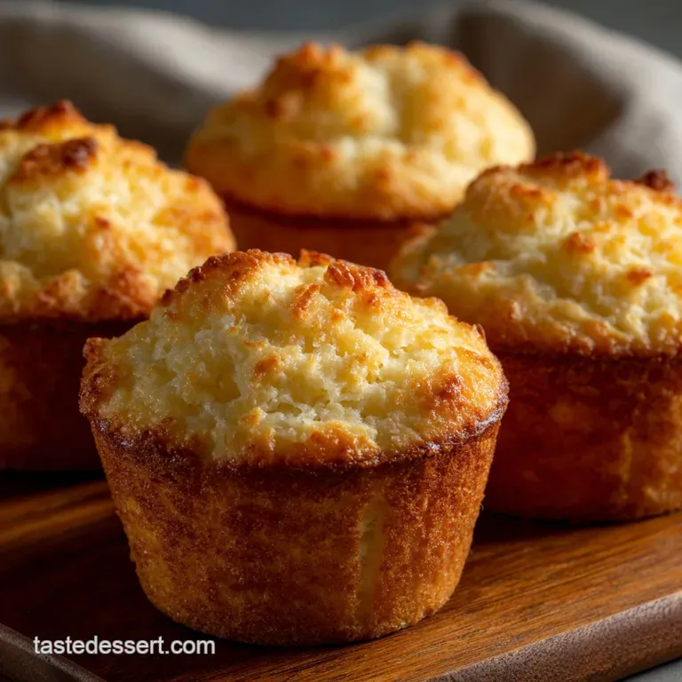 Coconut Flour Muffins: the Ultra-Fluffy Low-Carb Cloud Recipe presentation