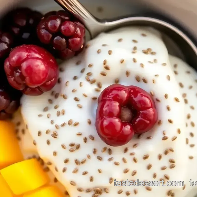 Coconut Mango Chia Pudding