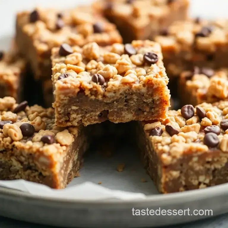 Coffee Crisp Dream Bars presentation