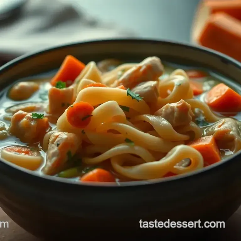 Comforting Chicken Noodle Soup