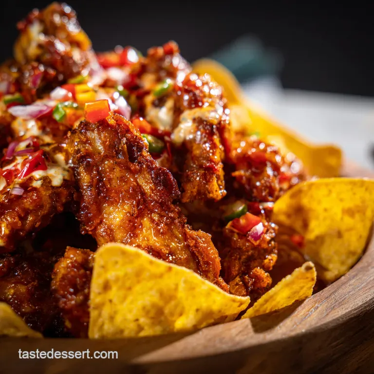 Cool Ranch Chicken Wings Nacho Average Wings presentation