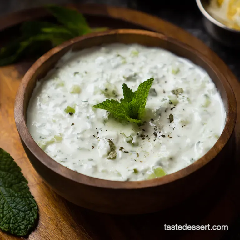 Cooling Cucumber Mint Raita