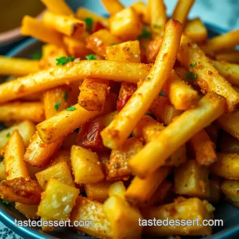 Cottage Fries: Crispy Chunky Potato Perfection presentation