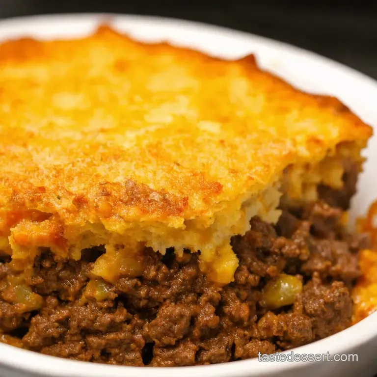 Cowboy Casserole presentation