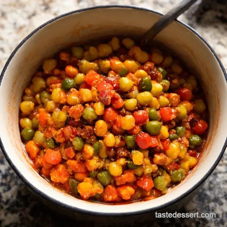 Cowboy Caviar the Potluck Showstopper presentation